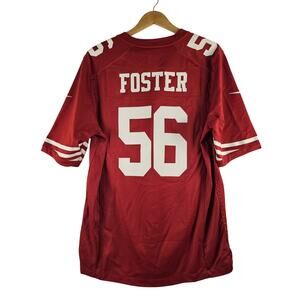 Jersey Rueben Foster #56 San Francisco 49ers Nike On Field Red Football Medium